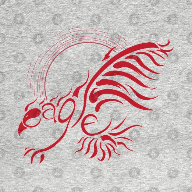 Flying Eagle - Red by RCLWOW